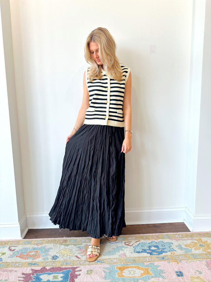 Celie Striped Vest