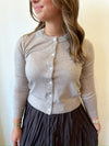 Susie Taupe Cardigan