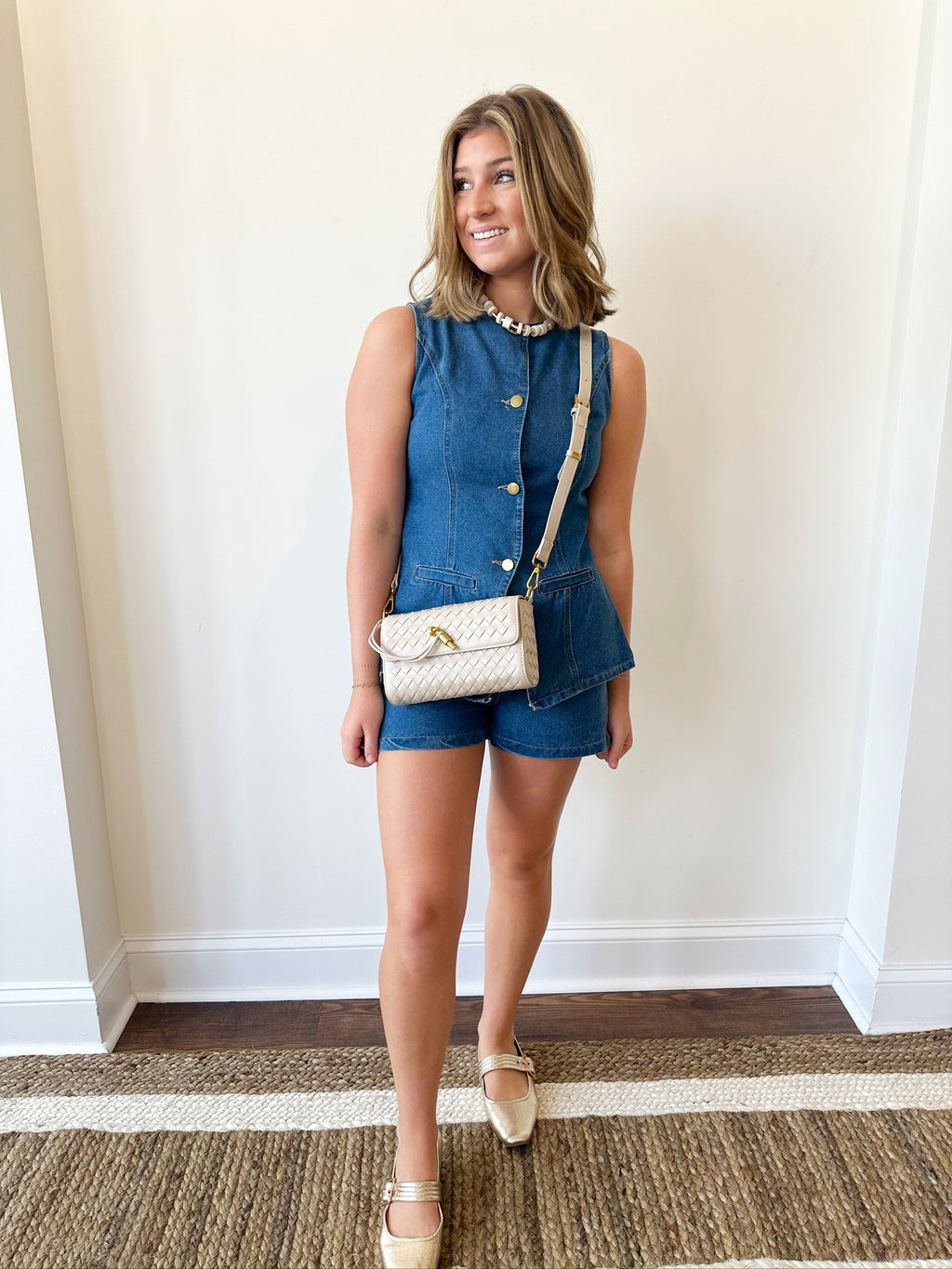 Halie Denim Set