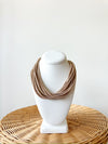 Ella Rope Necklace-Beige
