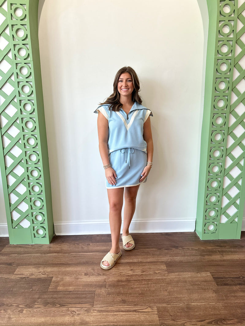 Charley Blue Top
