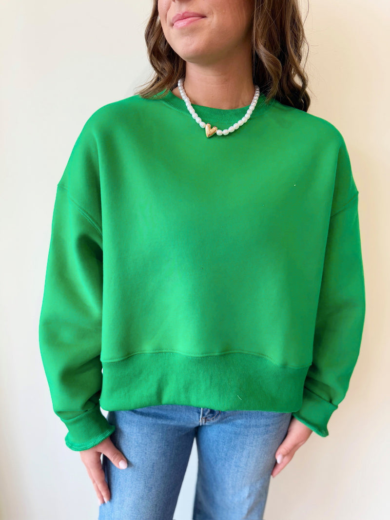 Allie Green Sweatshirt