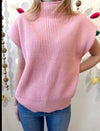 Taylor Sweater Vest Pink