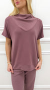 Jade Mauve Top
