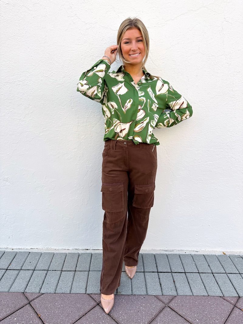 Eliza Leaf Top