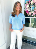 Paige Striped Top