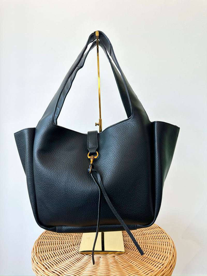 Meghan Tote Bag-Black