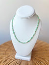 Peyton Beaded Necklace-Mint