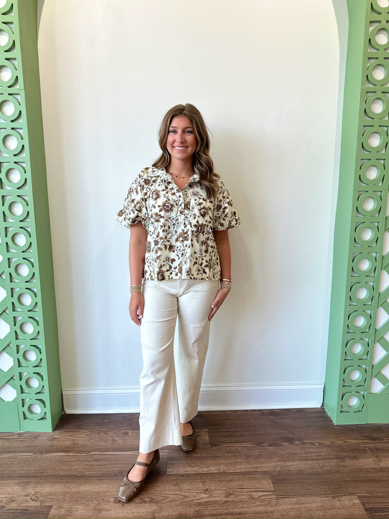 Lanna Printed Top