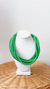 Taylor Rope Necklace-Green