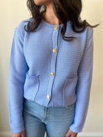 Avery Blue Cardigan