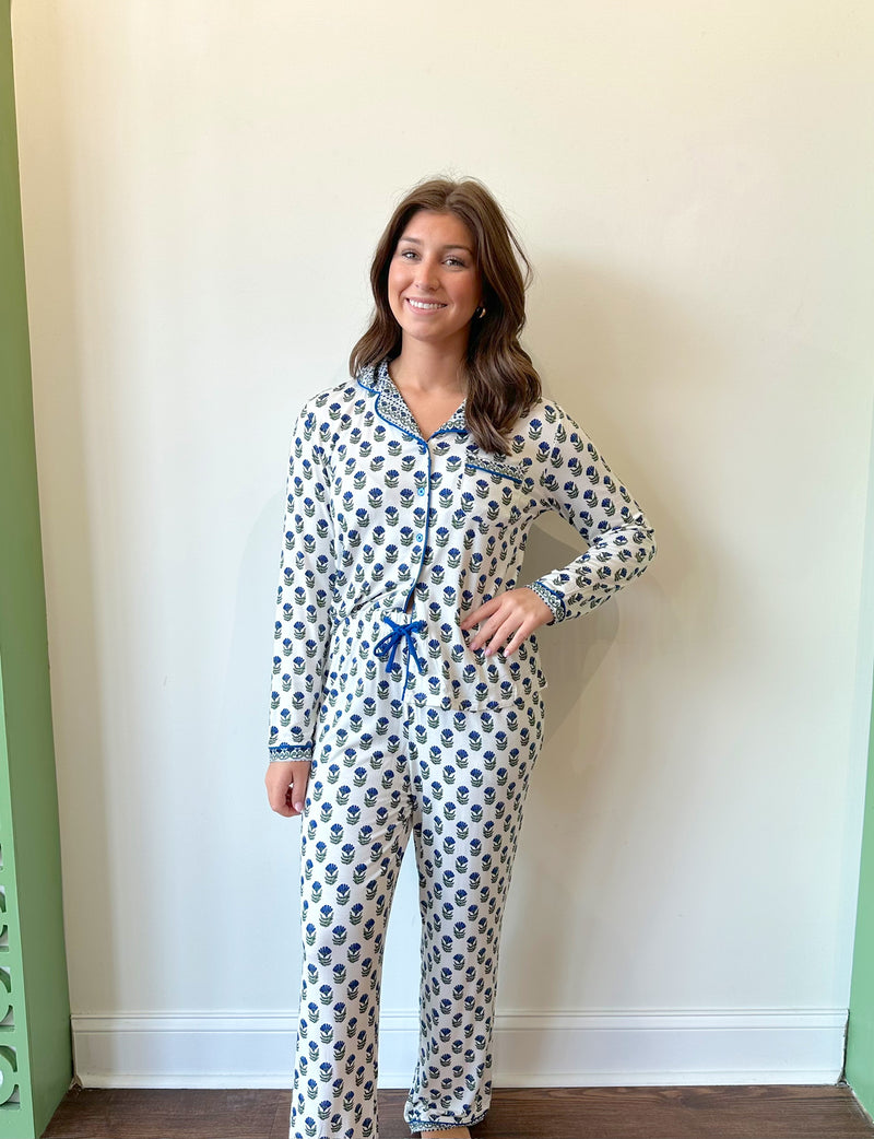 Charlotte Floral Foulard PJ Set