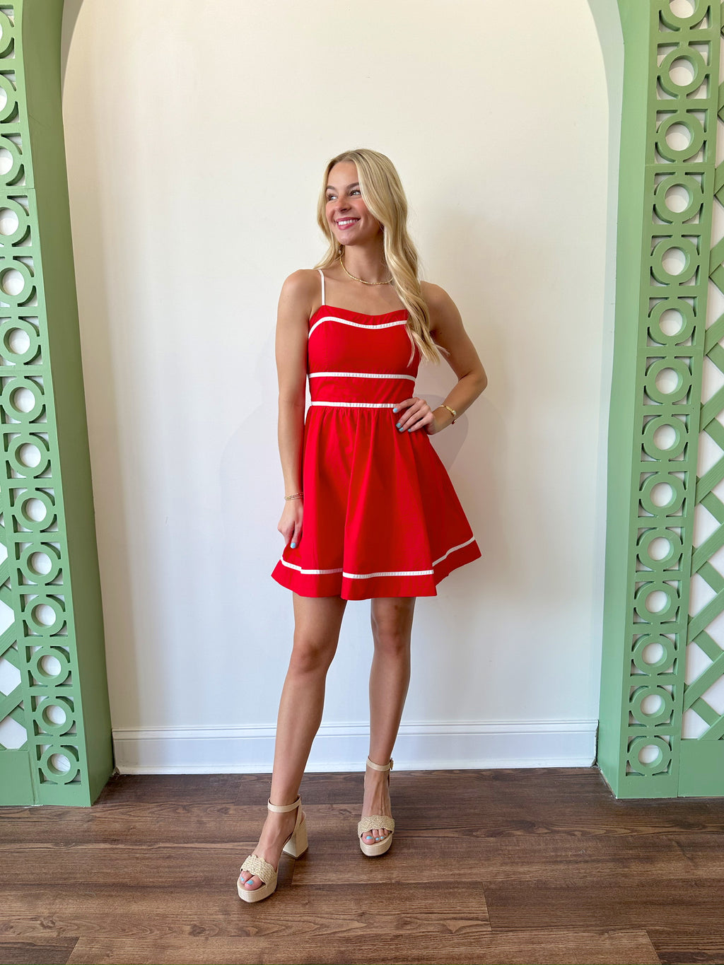 Veronica Red Dress