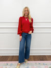 Erica Red Sweater