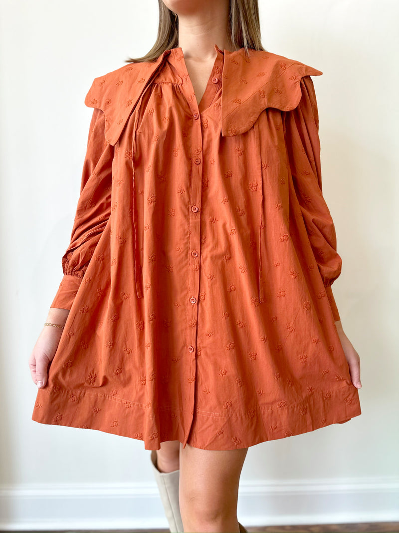 Meg Rust Dress