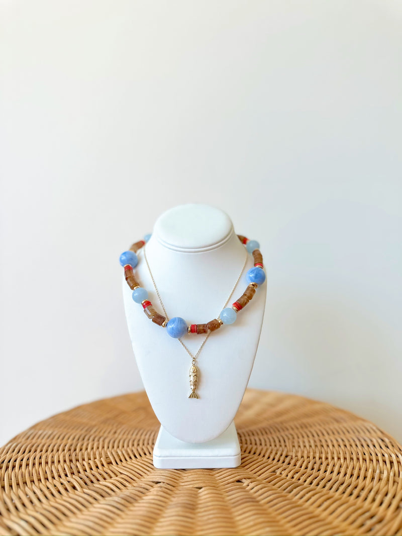 Kaylan Beaded Necklace