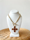 Devin Tortoise Pendant Necklace