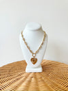 Jill Heart Pendant Necklace