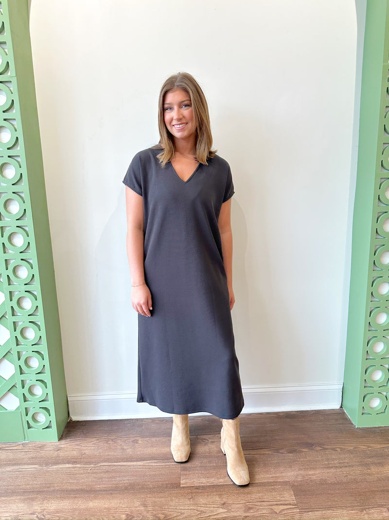 Ellery Charcoal Dress