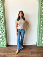 Jordan Taupe Top
