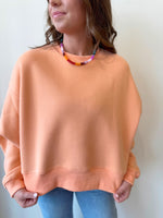 Allie Peach Sweatshirt