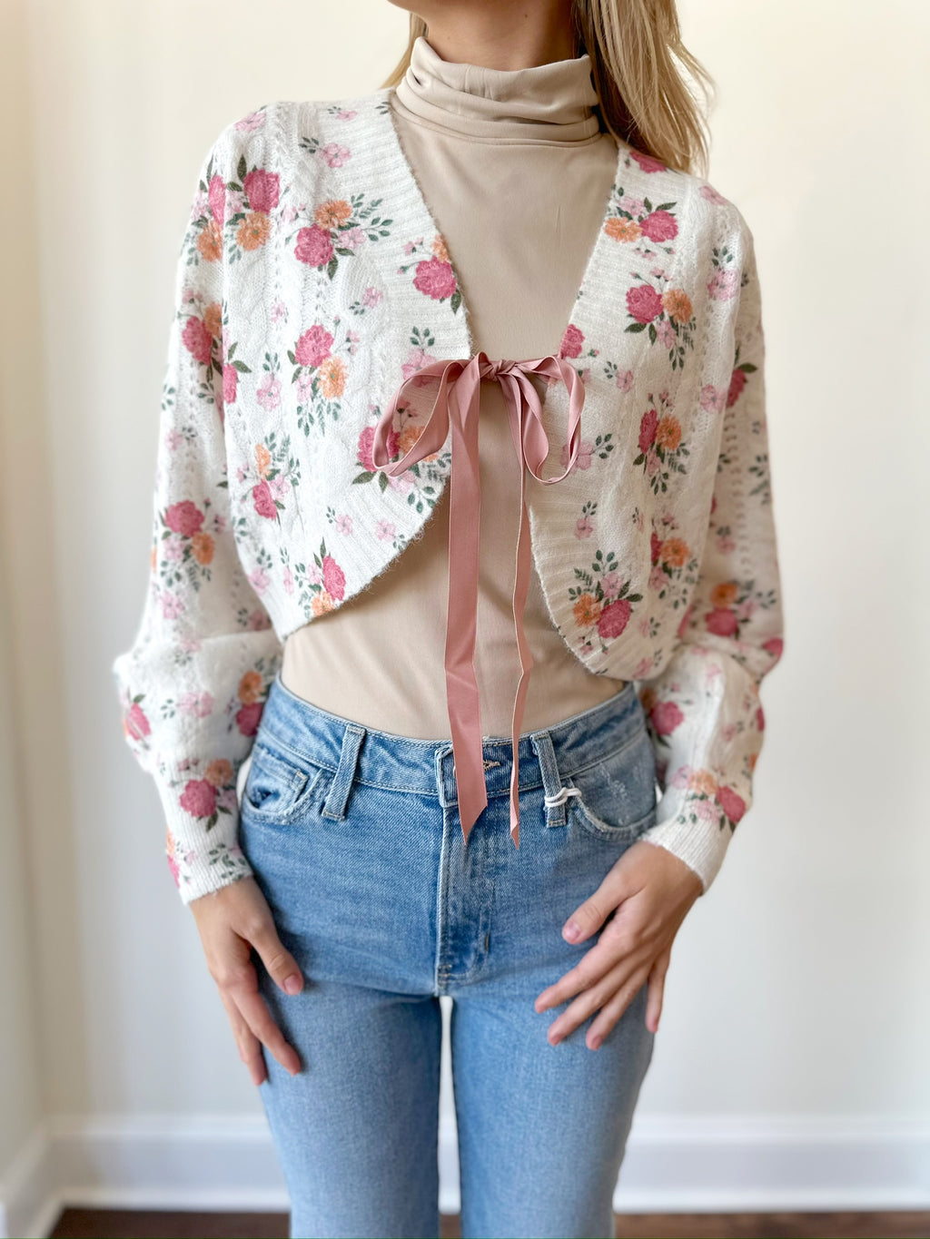 Celine Floral Cardigan