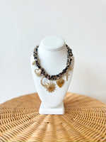 Kayla Leopard Charm Necklace