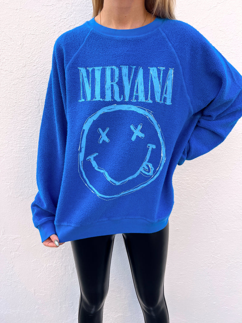 Nirvana Smiley Crewneck