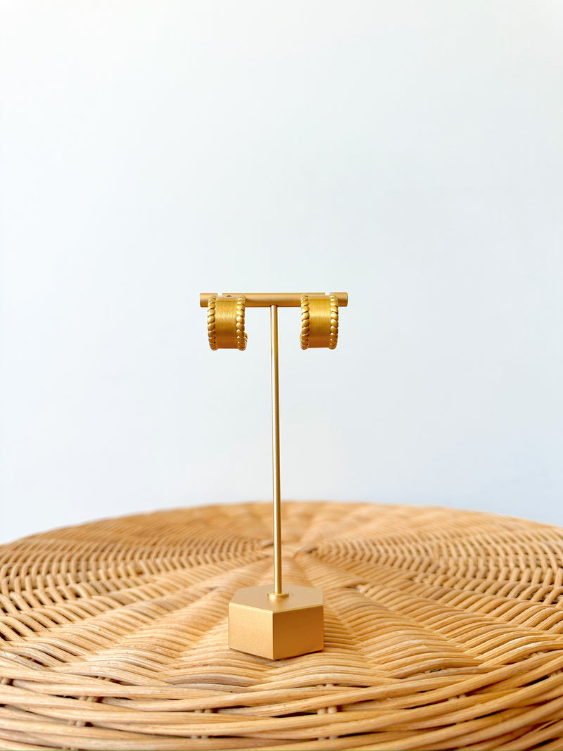 Erica Gold Hoops