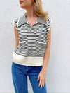 Mariam Striped Vest