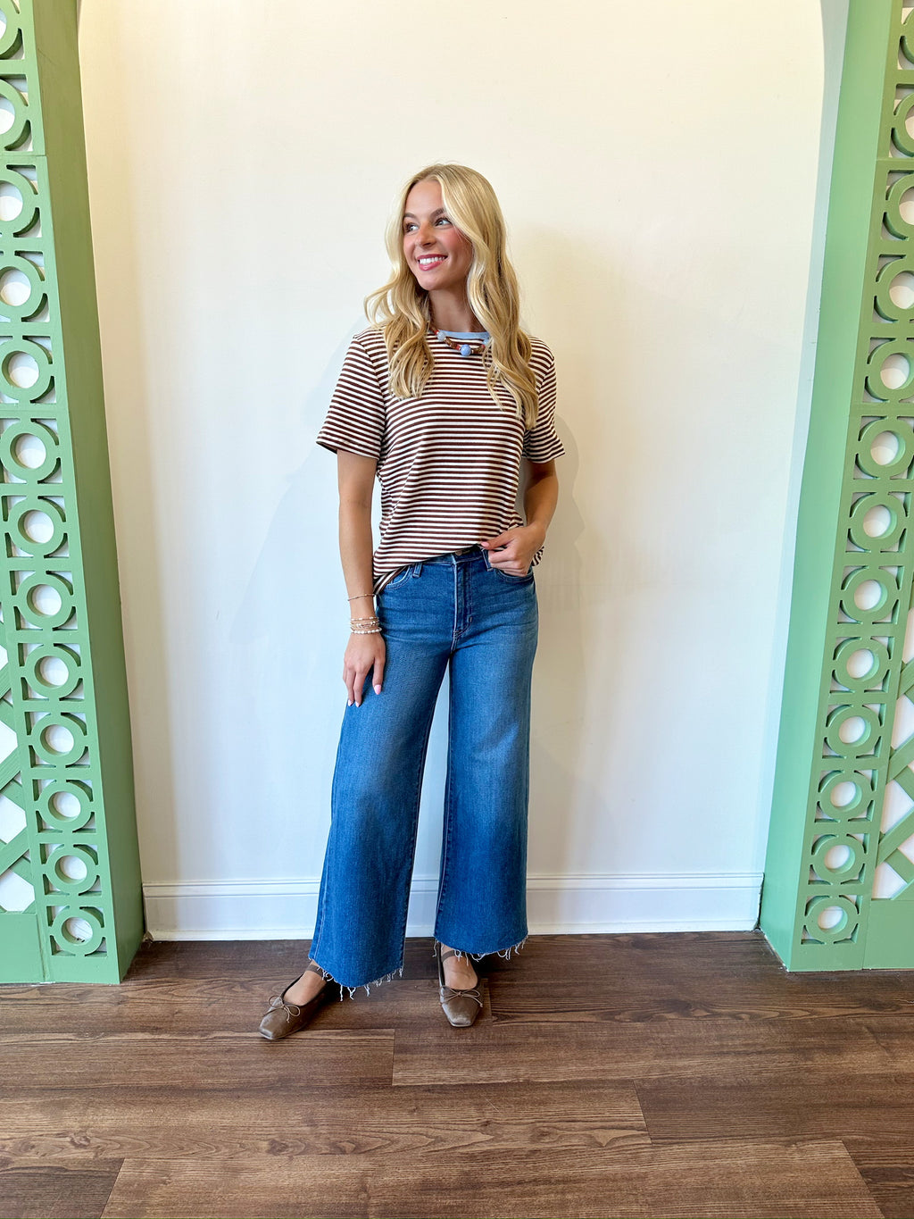 Alexa Striped Top