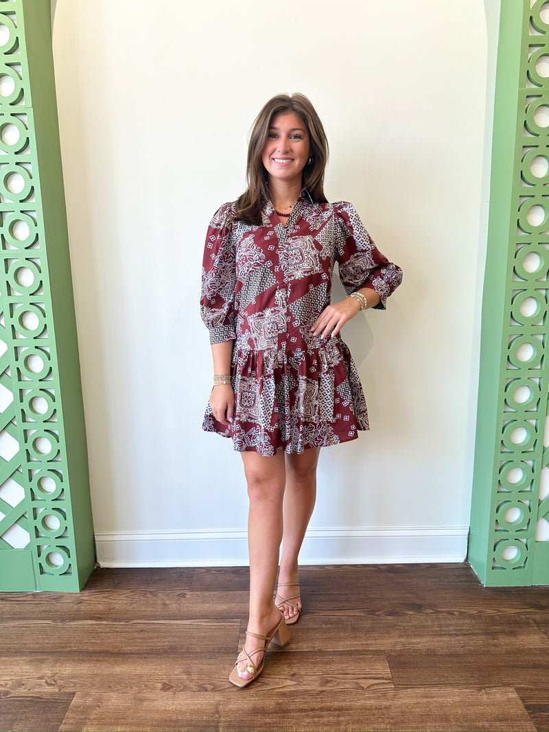 Faith Printed Dress