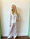 Charlotte Ivy Satin PJ Set