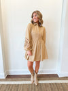 Amanda Taupe Dress