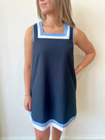 Peyton Navy Dress