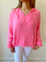 Evelyn Pink Top