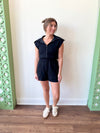 Erica Black Romper