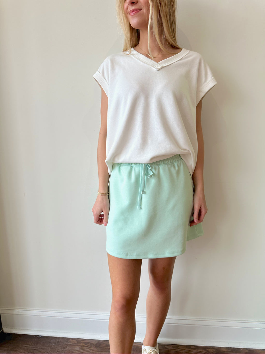 Courtney Mint Skort