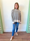 Celie Striped Sweater