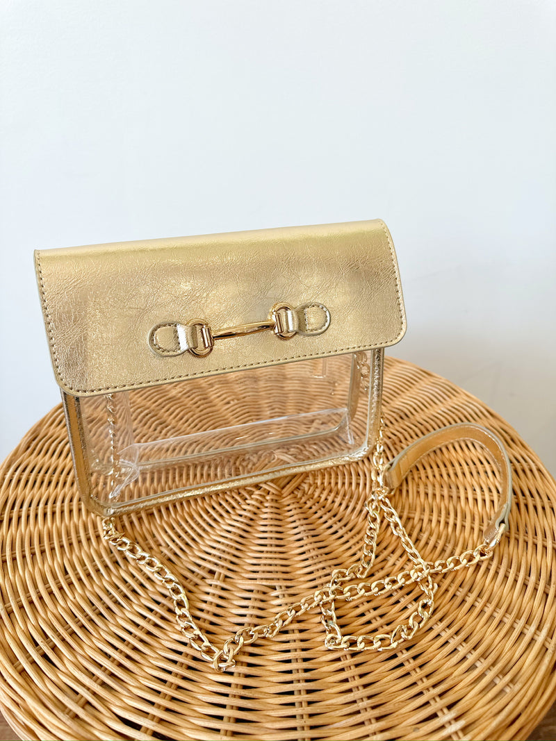 Hannah Clear Crossbody Bag