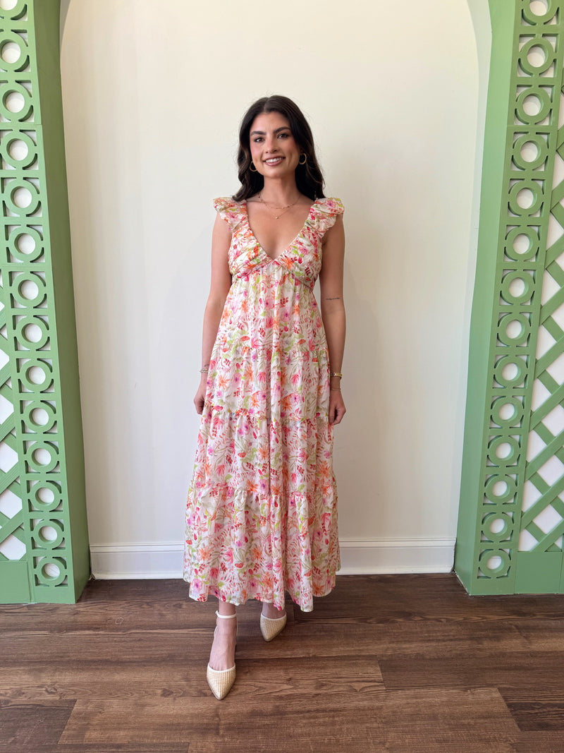 Sarah Floral Dress