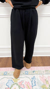 Ellie Barrel Joggers- Black