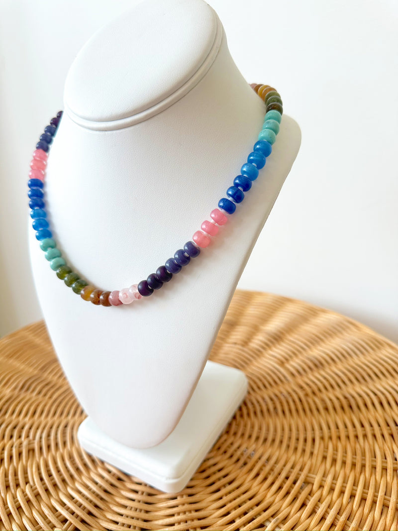 Jordan Beaded Necklace-Multi