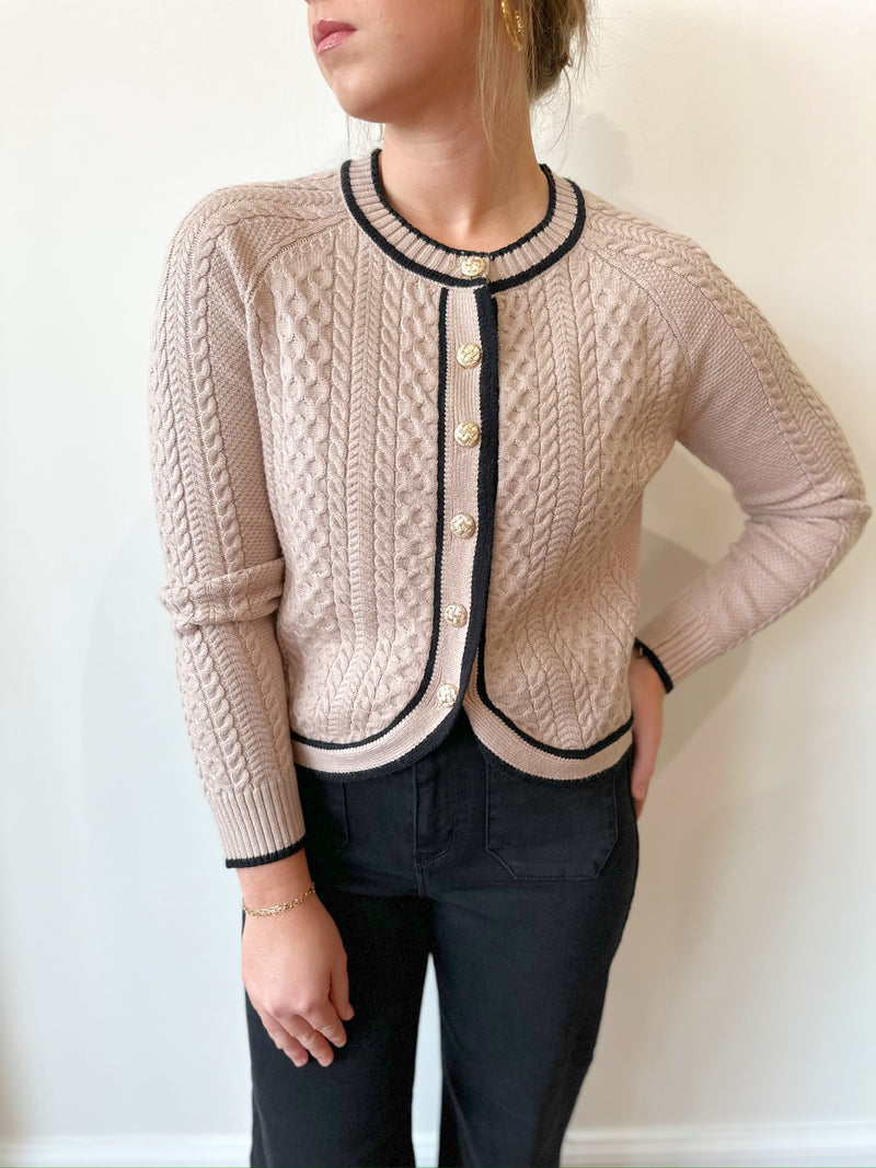 Marley Tan Cardigan