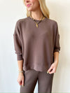 Ansley Espresso Top