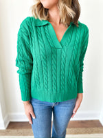 Brooke Green Sweater