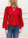 Erica Red Sweater
