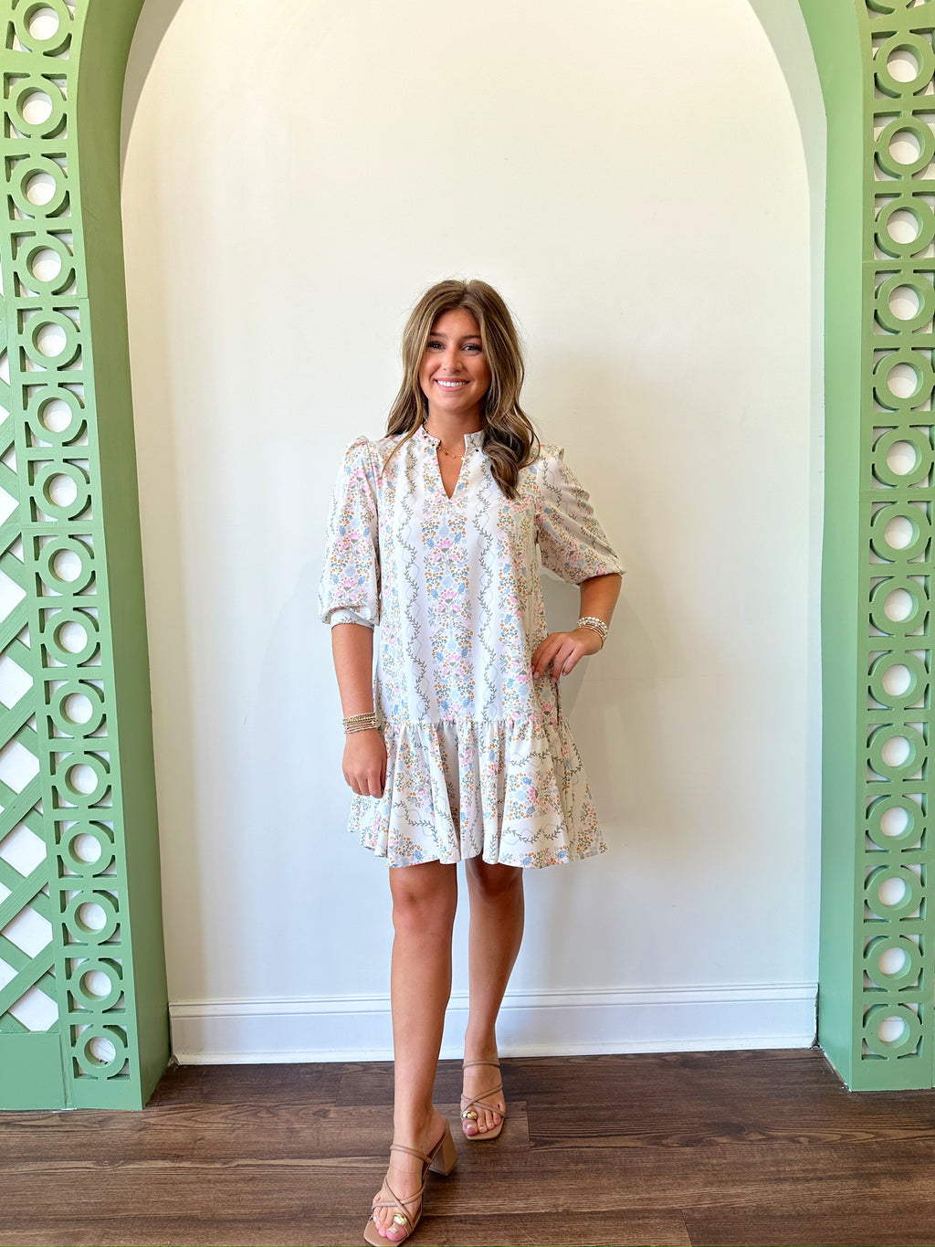 Naomi Printed Dress