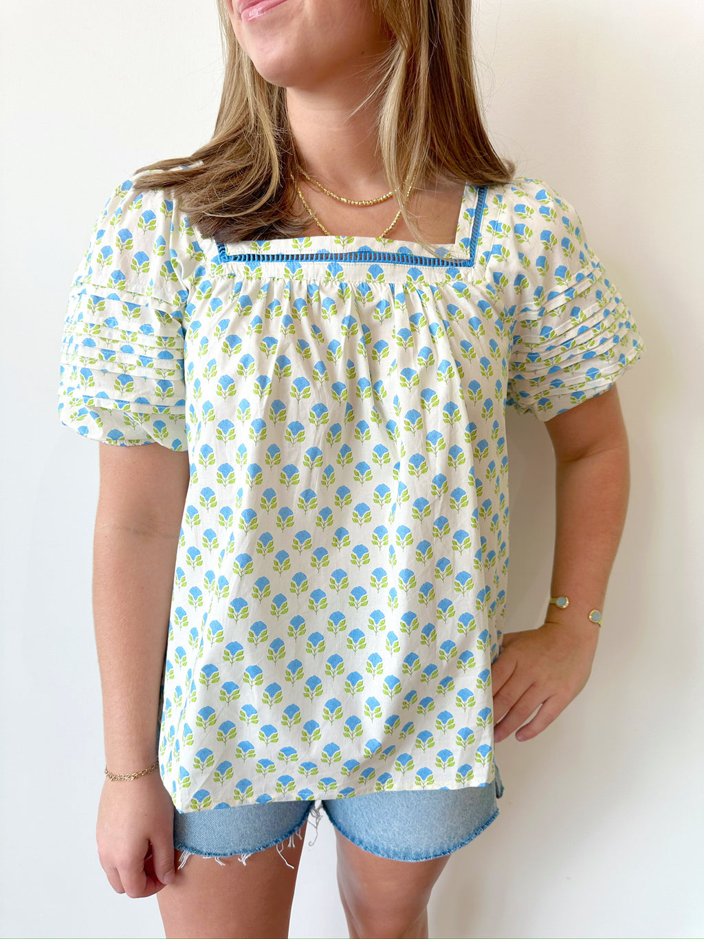 Alison Floral Top