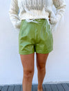 Selba Leather Shorts